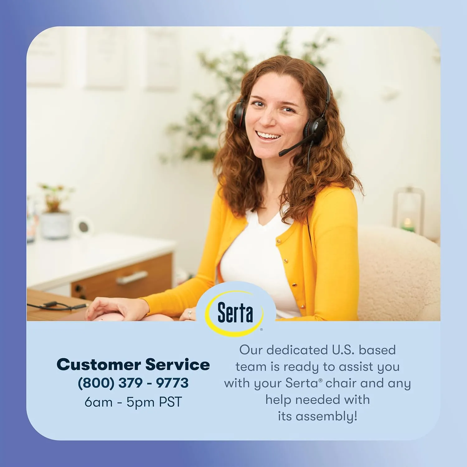 Serta Ashleigh Modern Office Chair, Diamond-Tufted Design, Pocket Coil Seat Cushion, Stylish Mid-Century Accent Armchair, Women's Vanity or MakeupChair, Polished Gold Swivel Base, White Bonded Leather