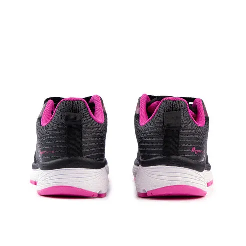 SFIDA Acute Girls Laces Running Shoe Black/Fuchsia
