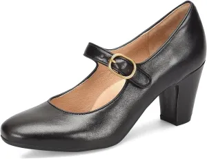SHODENSE Women Retro Kitten Heel Mary Jane Pumps Shoes Round Closed Toe Ankle Strap Dress Sandals Chunky Block Mid Heel Two-tone Burnished Mary Janes Lolita Shoes Office Ladies Wedding Party 4-11 M US