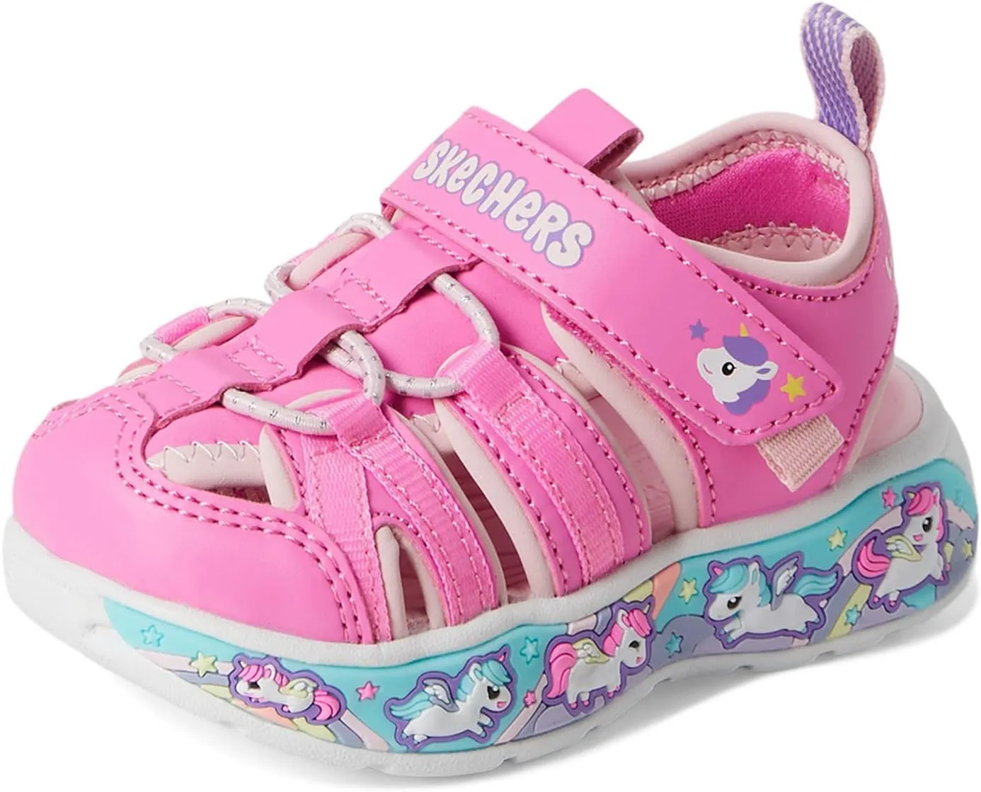 Skechers Girl's Play Scene Splash-Cute Crew 303162n (Toddler) Sneaker