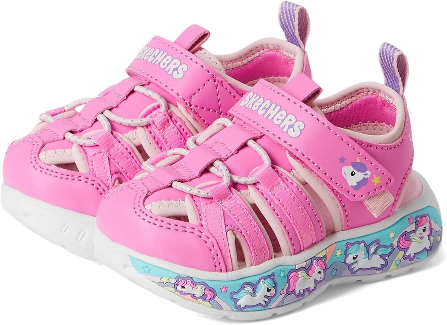 Skechers Girl's Play Scene Splash-Cute Crew 303162n (Toddler) Sneaker