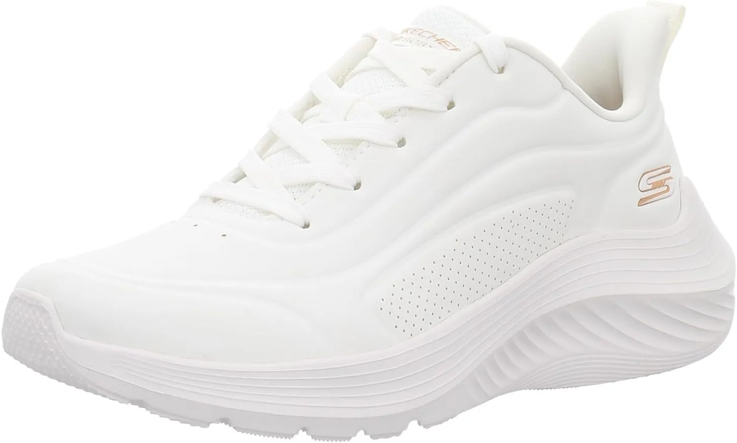 Skechers Women's Bobs Sport Squad Waves-Just Wading Sneaker