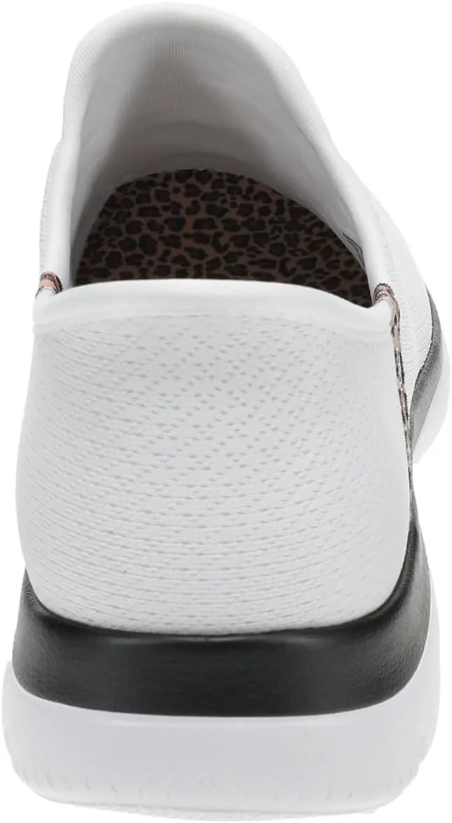 Skechers Women's Summits-Leopard Chic Hands Free Slip-ins Sneaker