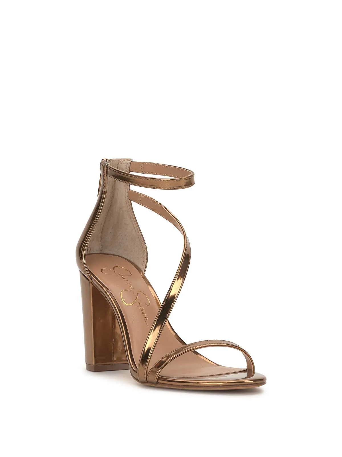 Sloyan High Heel Sandal in Bronze