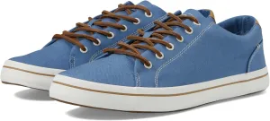 Sperry Mens Shoes Men's Striper II Lace to Toe Seasonal Sneaker, Blue Linen, 11.5