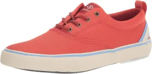 Sperry Men's Striper II CVO SEACYCLED Sneaker, RED Nylon, 9.5