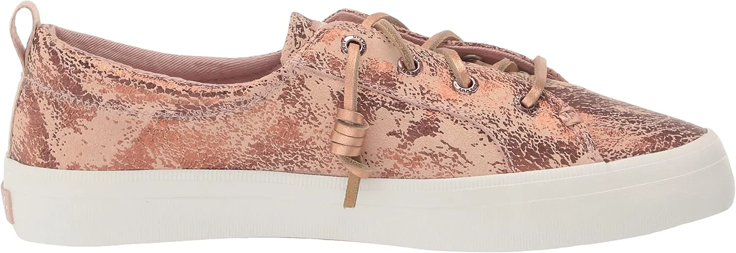 Sperry Women's Crest Vibe Leather Seasonal Sneaker