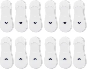 Sperry Women's Recycled Cushioned Sneaker Liner Socks-6 Pair Pack-Repreve Arch Support and No Slip Heel Gripper