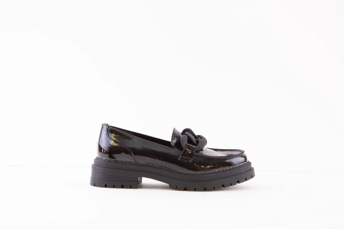 SPROX - 581681 CHUNKY LOAFER - BLACK PATENT