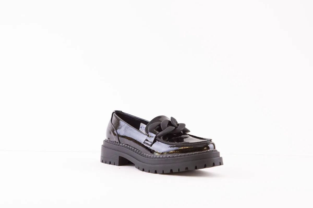 SPROX - 581681 CHUNKY LOAFER - BLACK PATENT