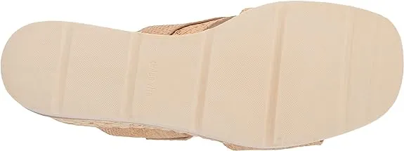 Square Heeled Natural Raffia Open On Toe Vita Wedge Dolce Lt Exceptional value Slip Sandals Lauryn Extensive catalog