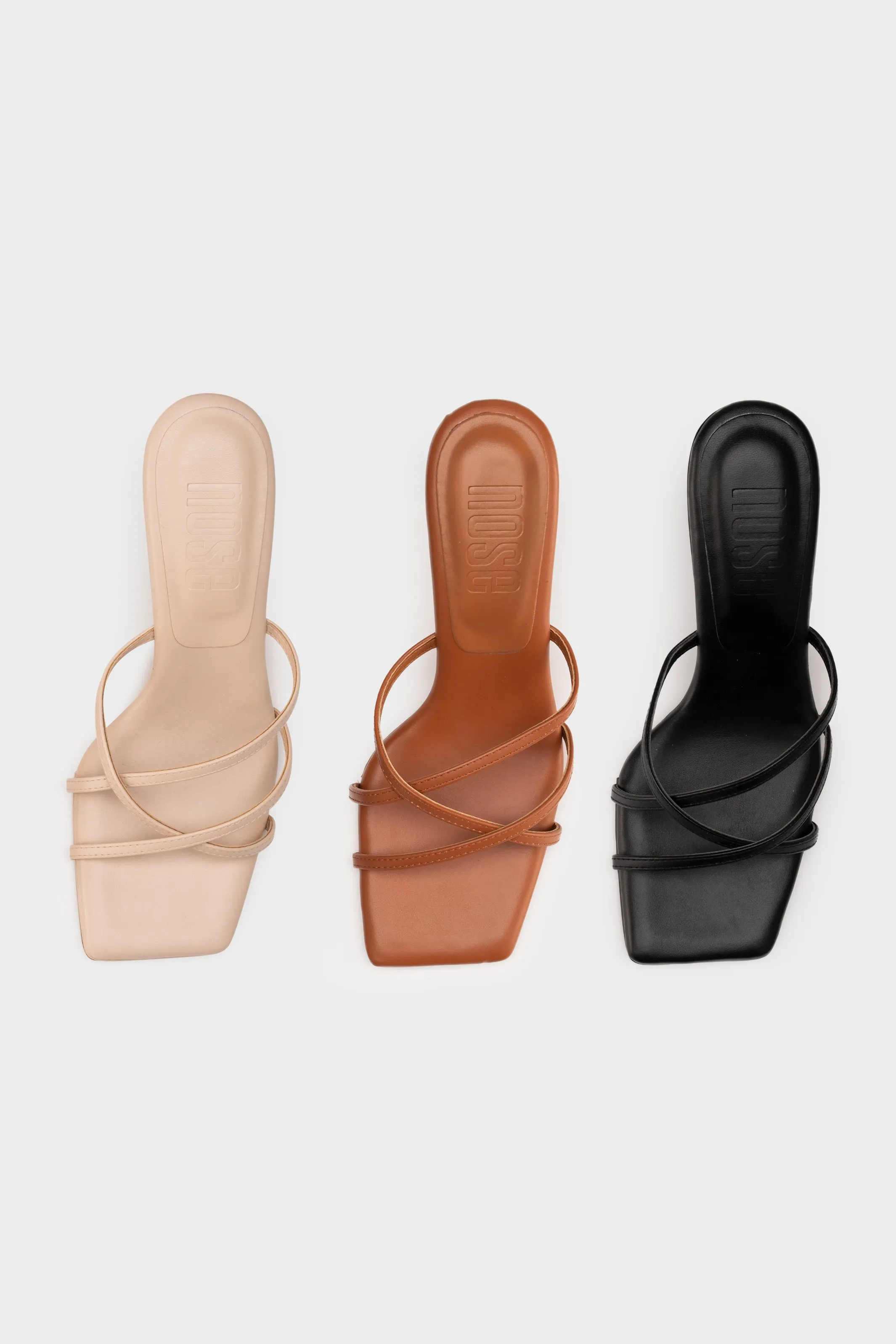 STRAPPY CLOUDFOAM INSOLE HEEL SLIDE
