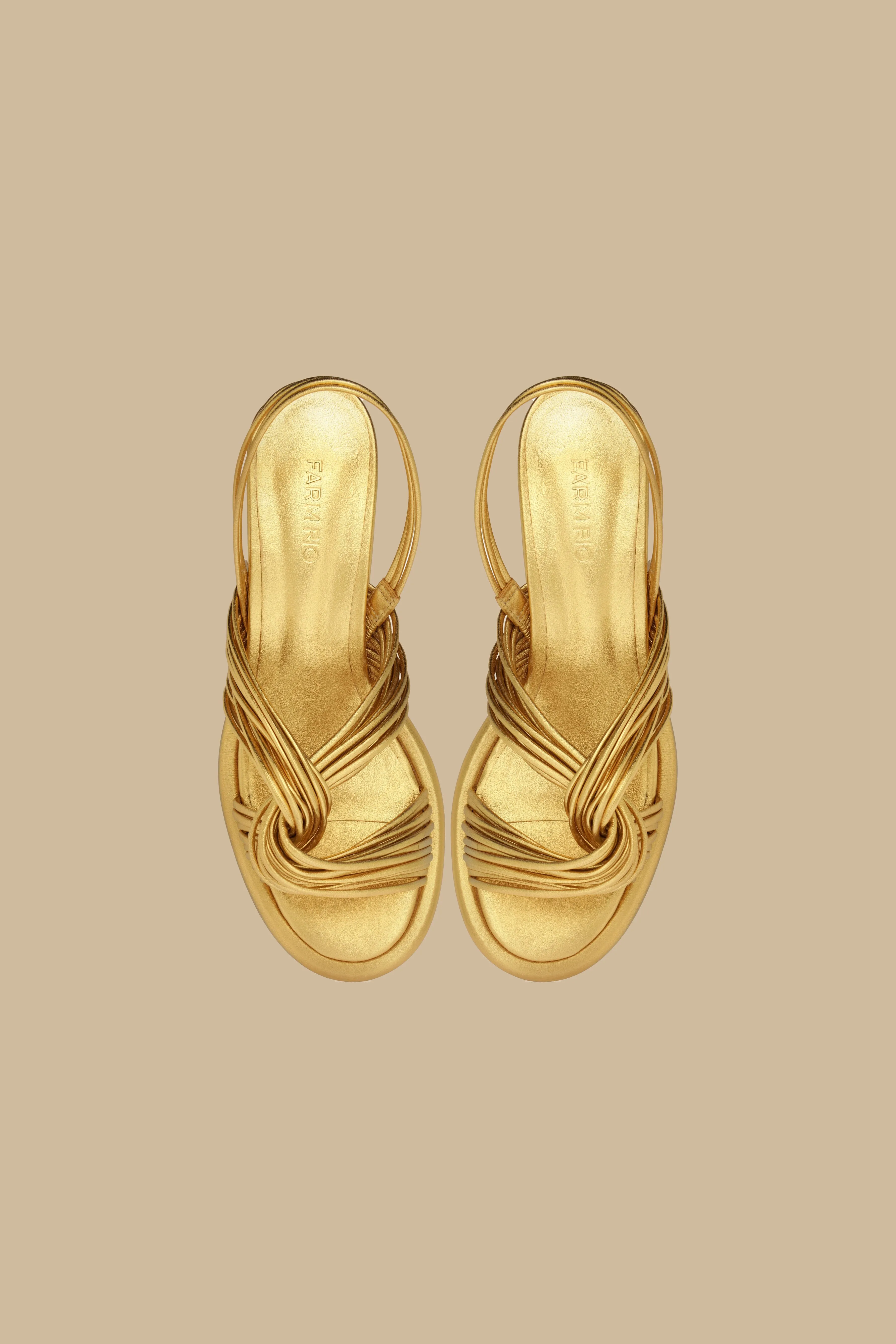 Strappy Heeled Sandal