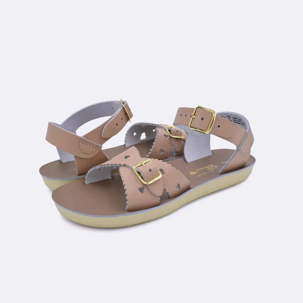 Sun San Salt Sweetheart Sandal Latte