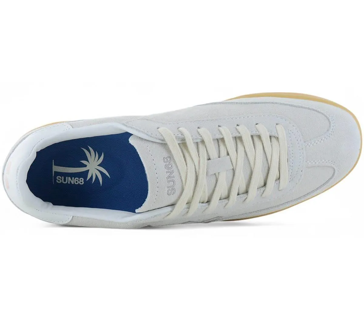 SUN68 California Sun - Herren Sneakers Schuhe Weiß Z35143-01