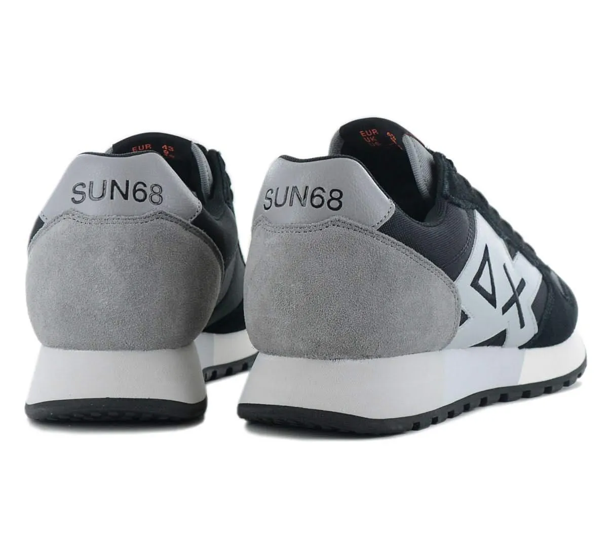 SUN68 Jaki Solid - Herren Sneakers Schuhe Schwarz Z44103-11