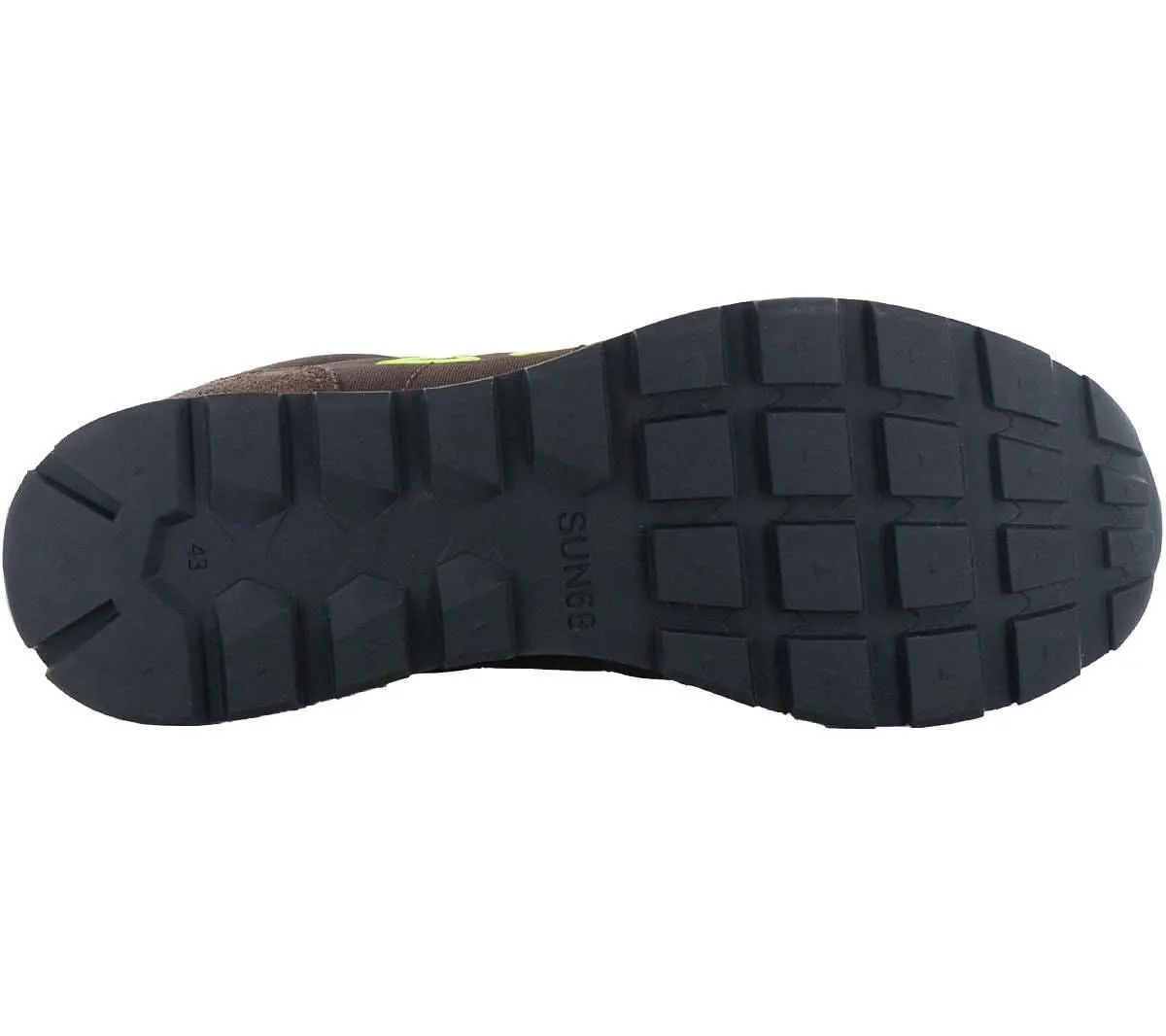 SUN68 Tom Fluo - Herren Sneakers Schuhe Braun Z44102-08