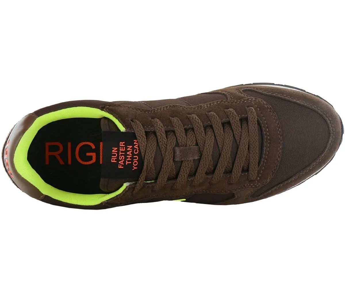 SUN68 Tom Fluo - Herren Sneakers Schuhe Braun Z44102-08