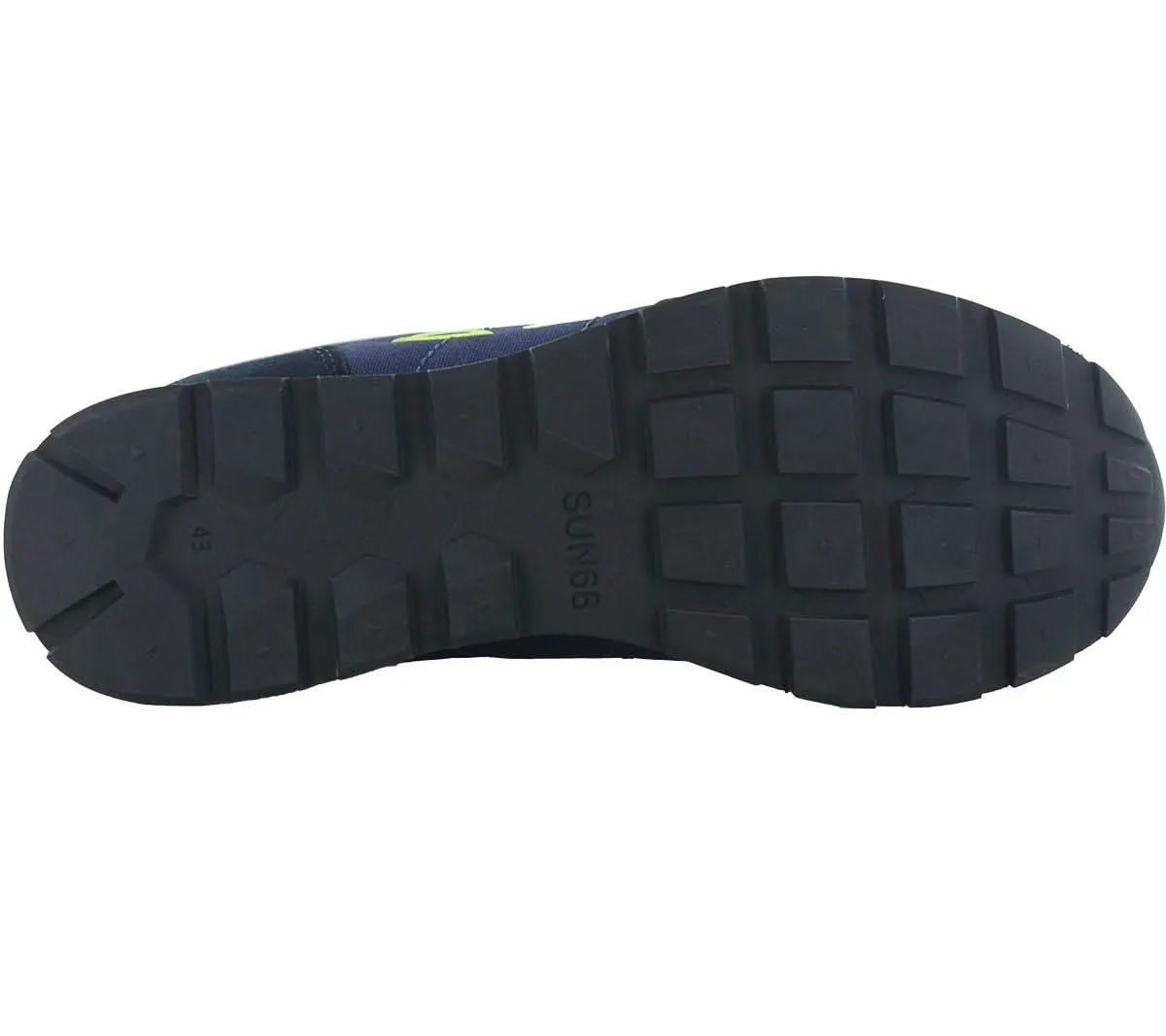 SUN68 Tom Fluo - Herren Sneakers Schuhe Navy-Blau Z44102-07