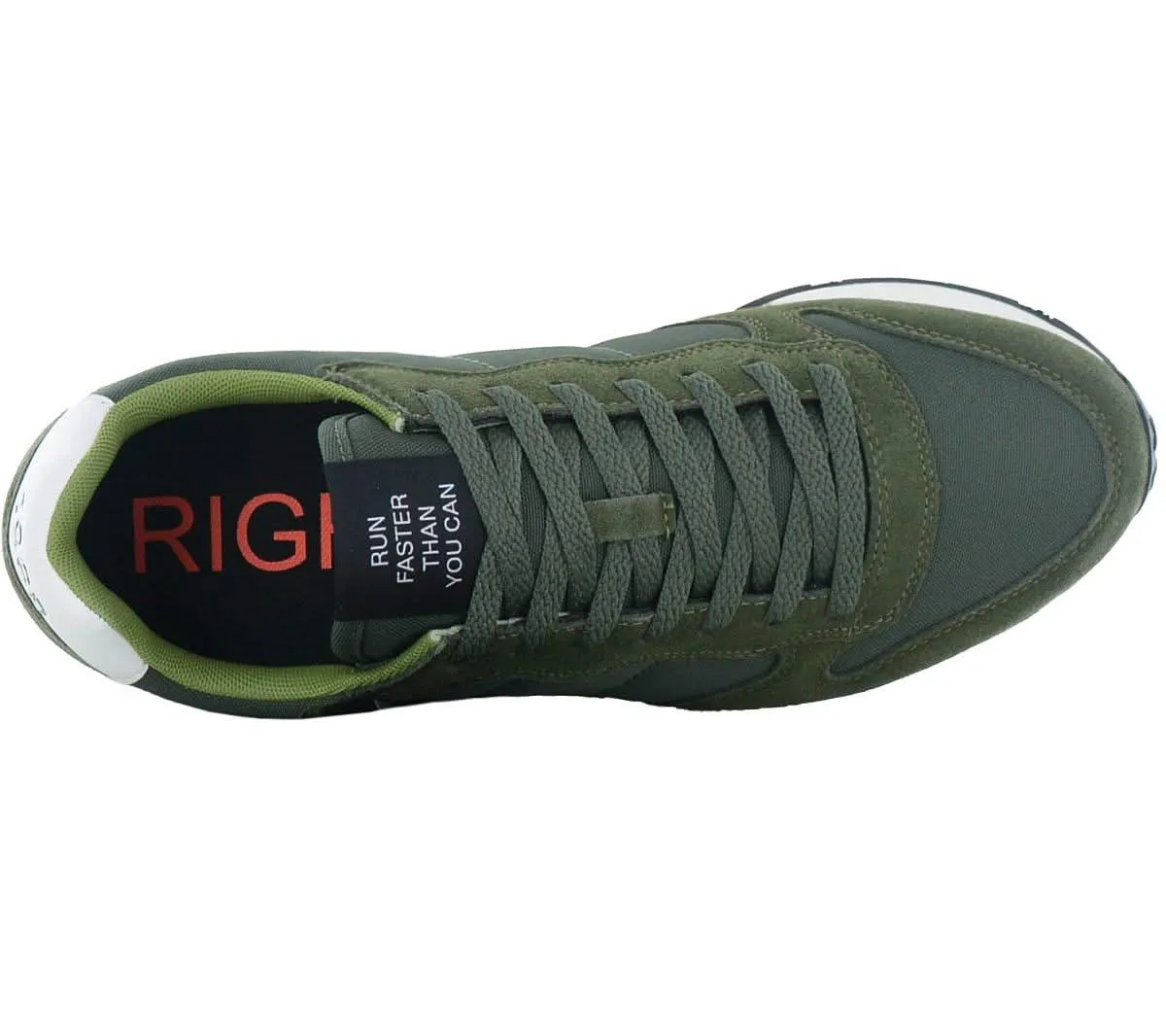 SUN68 Tom Solid - Herren Sneakers Schuhe Grün Z44101-74
