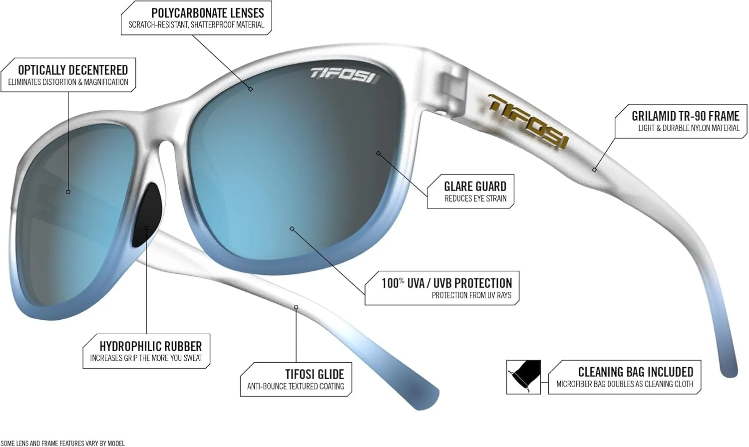 Swank XL Mens & Womens Sunglasses - For Cycling, Fishing, Golf, Hiking, Pickleball, Running, Tennis & Trendy Lifestyle Look