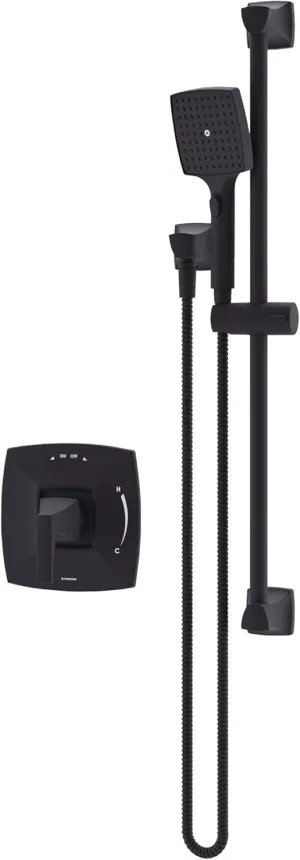 Symmons Oak Hand Shower Trim in Matte Black