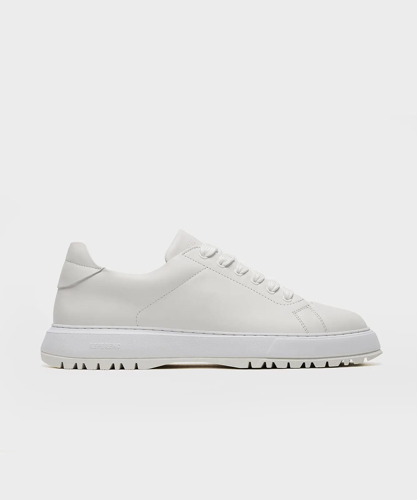 The Tennis Top White Calf Leather