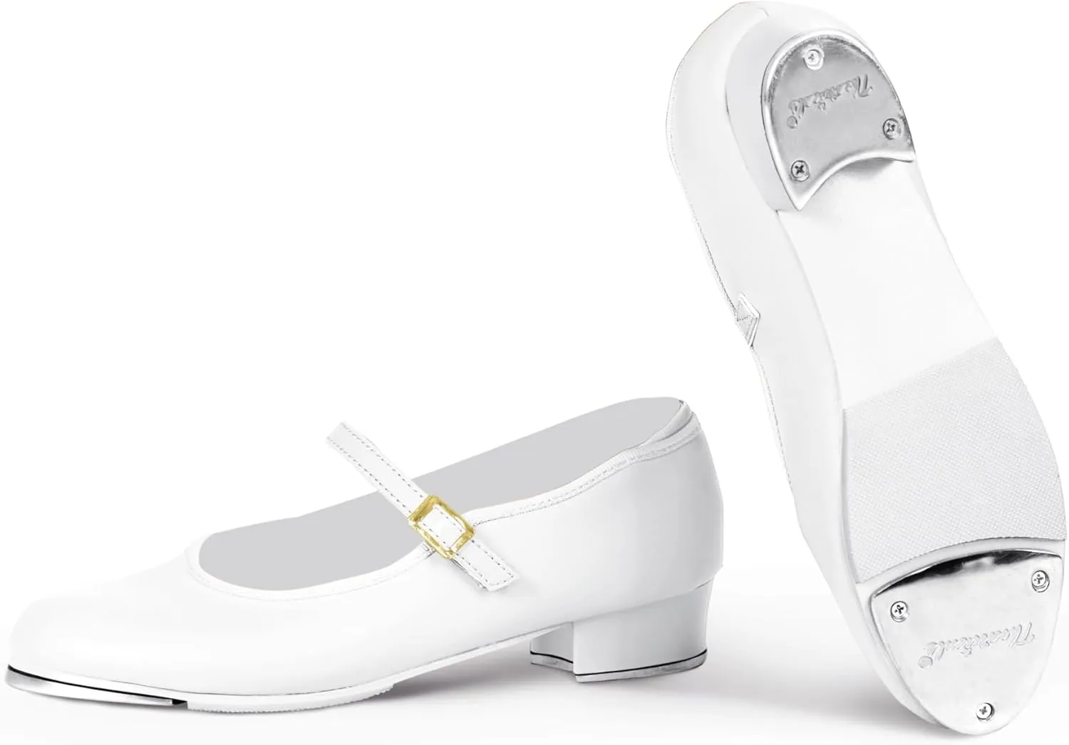 Theatricals Womens TapRite Molded Tap Slide Buckle Tap Shoes