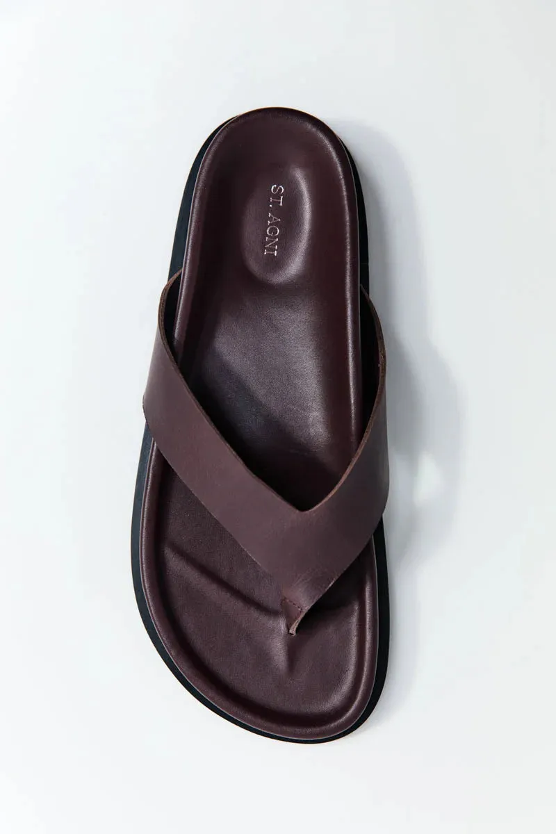 Thong Slide - Bordeaux