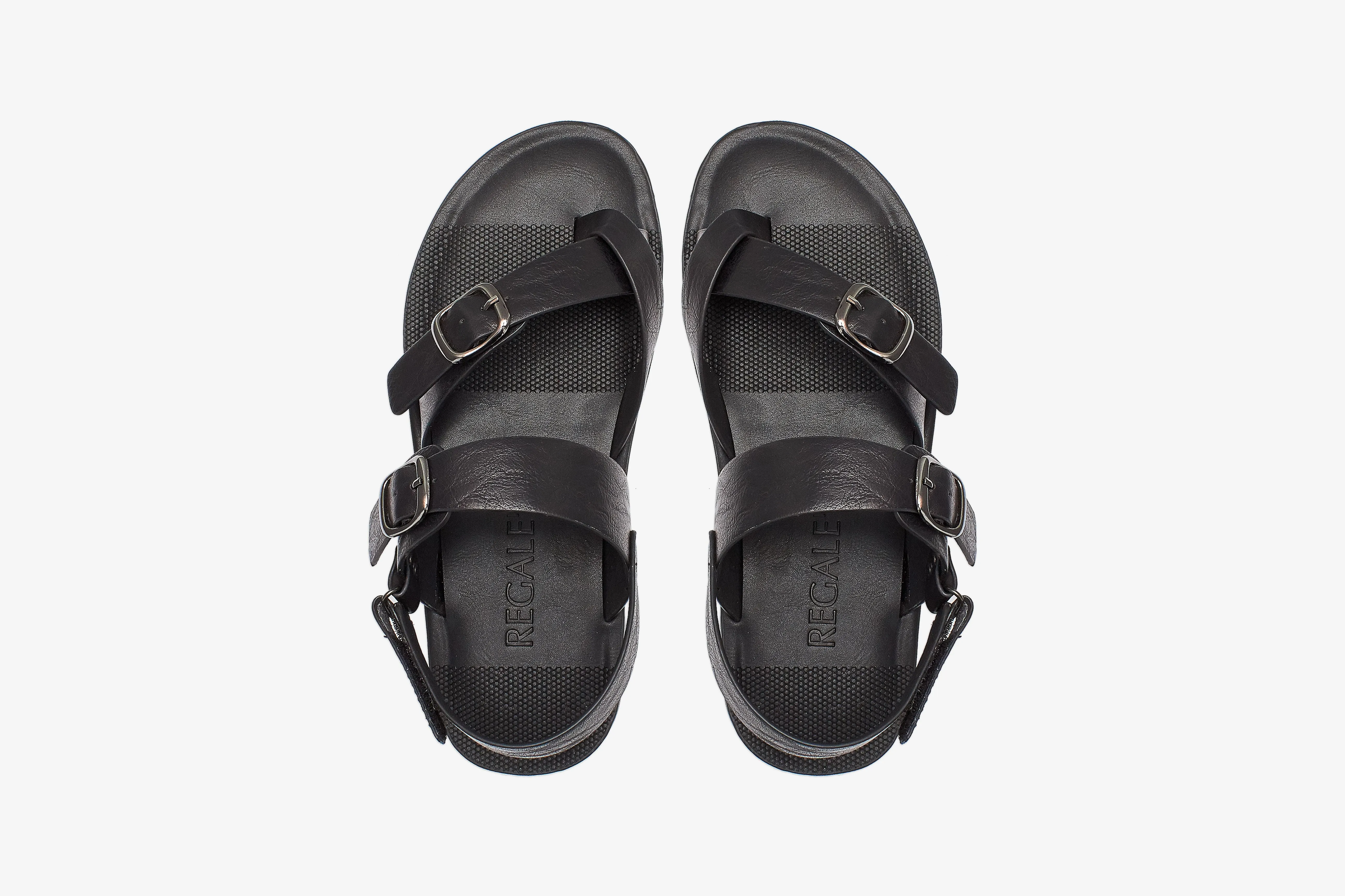 Toe Ring Buckled Sandal