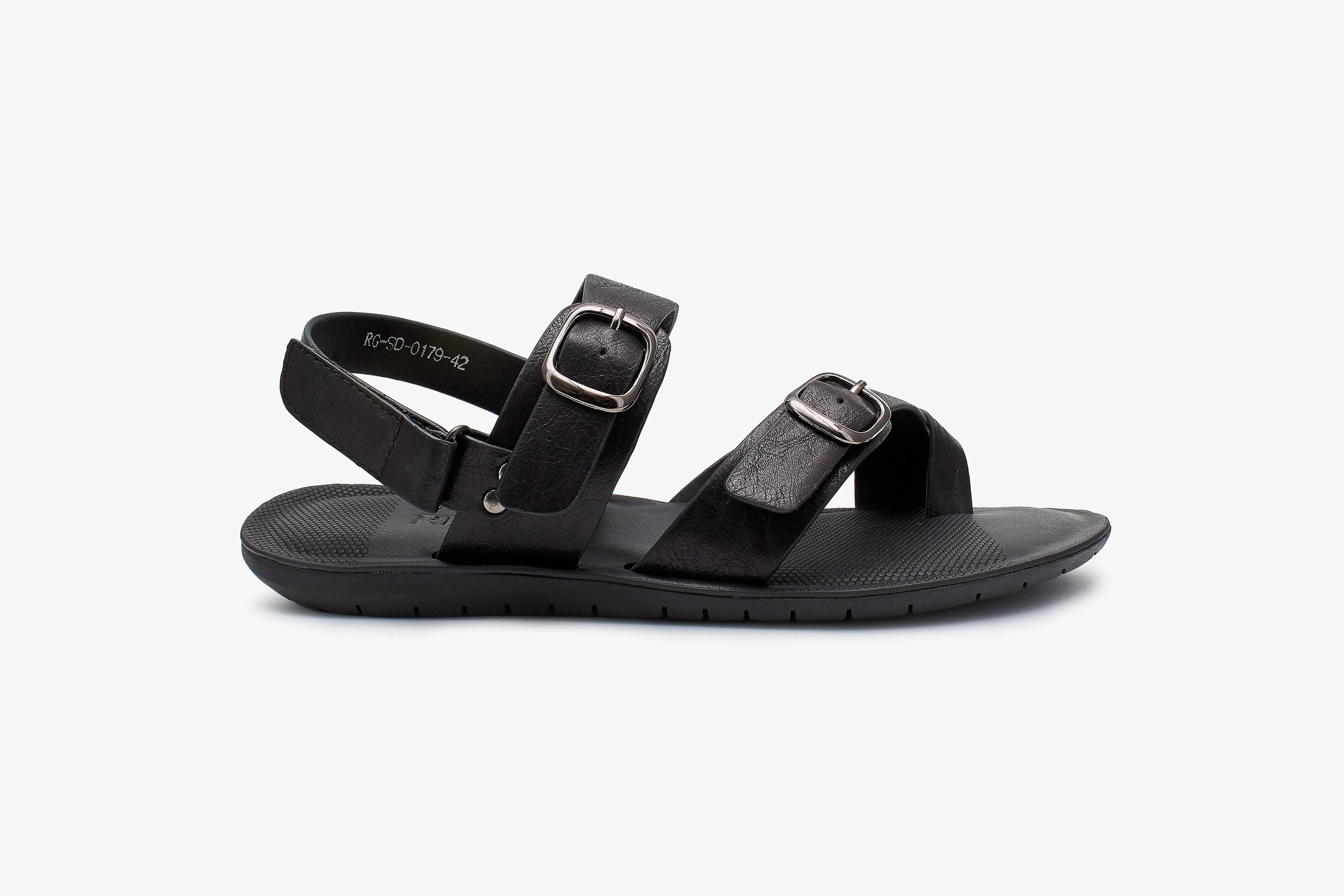 Toe Ring Buckled Sandal
