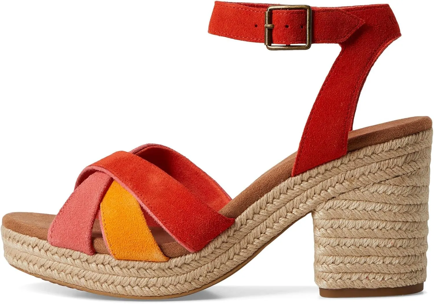 TOMS Women's Majorca Strappy Heeled Sandal