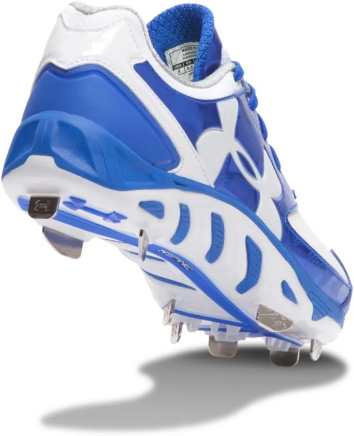 UA Under Armour Spine Glyde ST Cleats Womens Black/White - New
