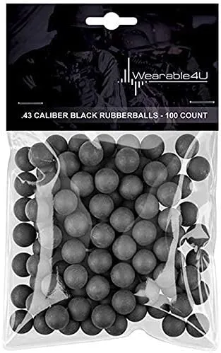 Umarex T4E Walther PPQ M2 CO2 .43 Cal Paintball Pistol Black with Pack of 100x Blue Paintballs and 5x12gr CO2 Tank and Extra Mag Bundle