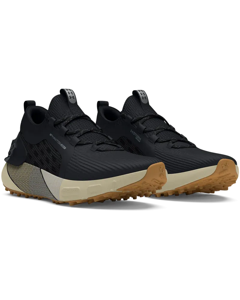 Under Armour Men's Golf Shoes | Phantom | Black/Beige