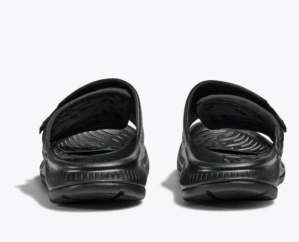 Unisex Hoka Ora Luxe – Premium Recovery Slide with Adjustable Ariaprene Strap & Cushioned Support