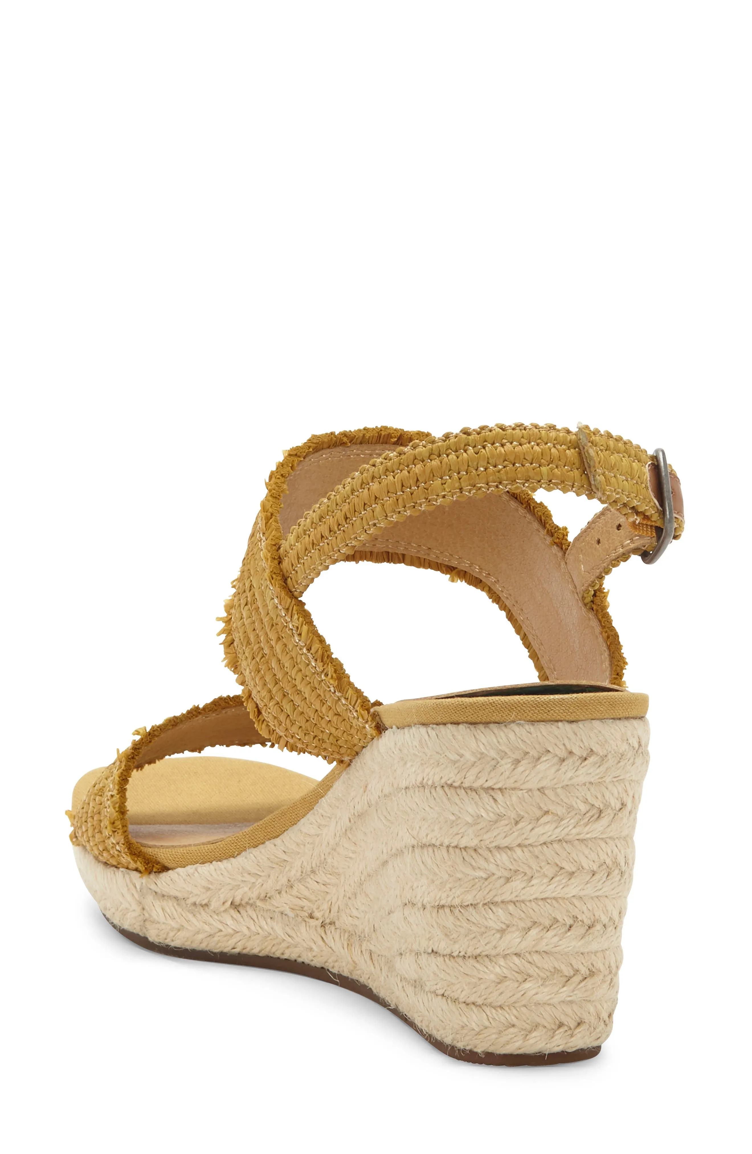 Wedge Heel Minjah Lucky Monumental discount Jute-Wrapped Yellow Golden Mid Espadrille Brand Fast-moving sale Sandals