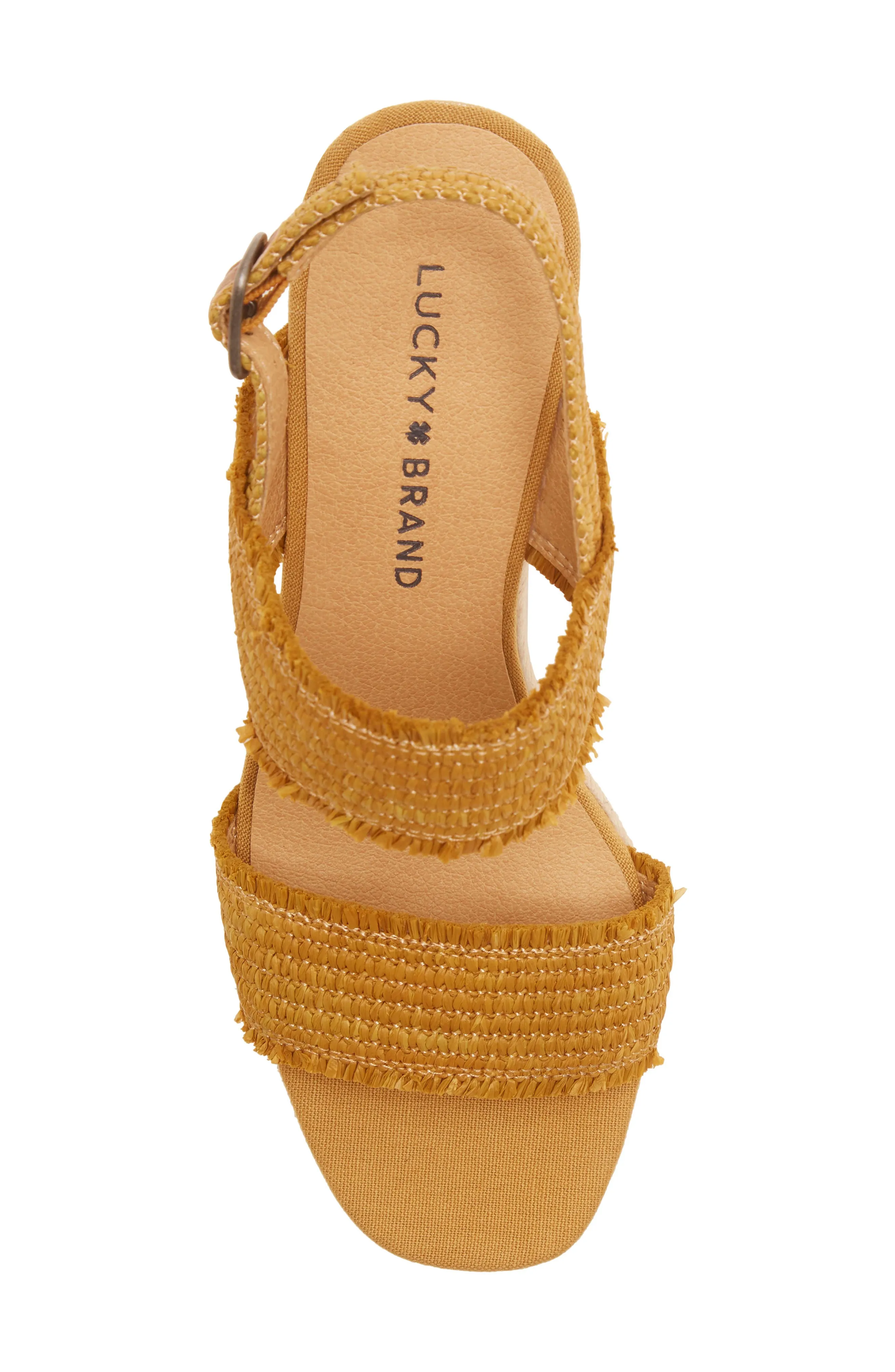 Wedge Heel Minjah Lucky Monumental discount Jute-Wrapped Yellow Golden Mid Espadrille Brand Fast-moving sale Sandals