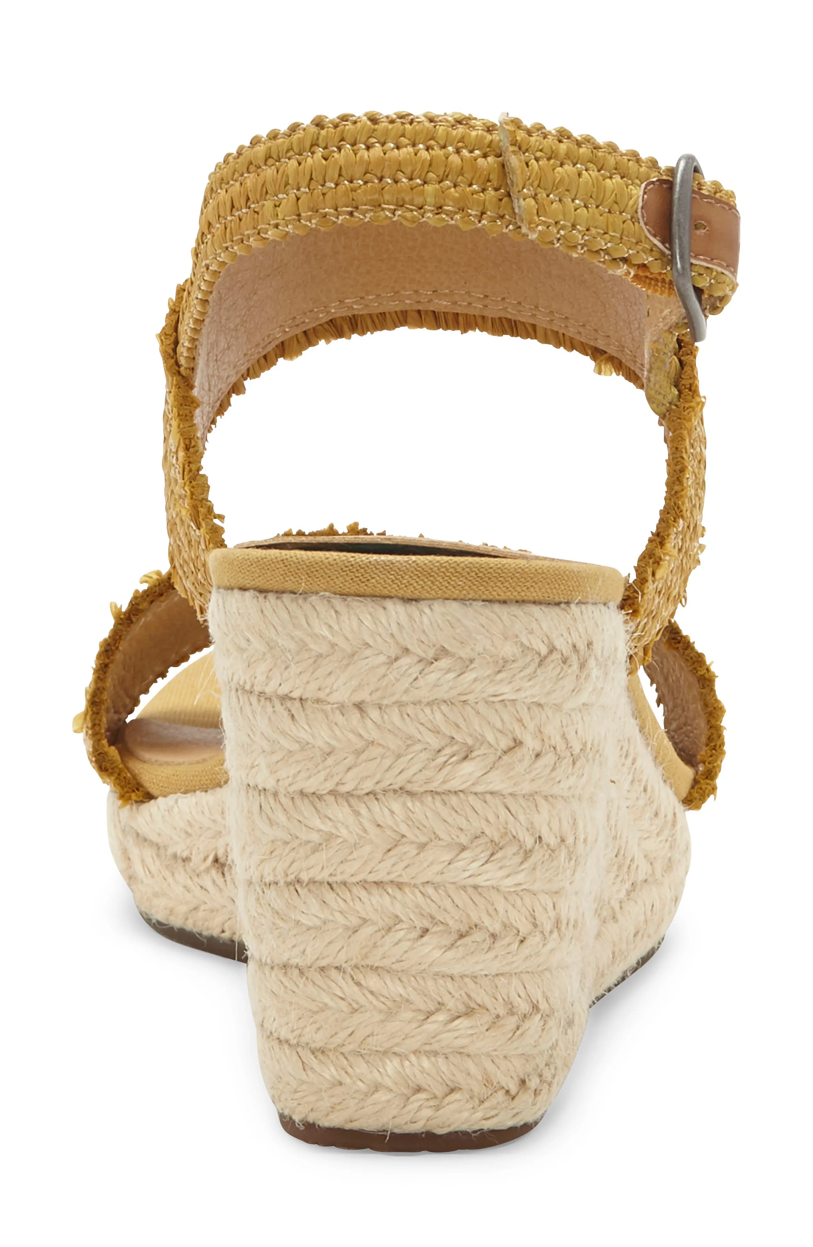 Wedge Heel Minjah Lucky Monumental discount Jute-Wrapped Yellow Golden Mid Espadrille Brand Fast-moving sale Sandals