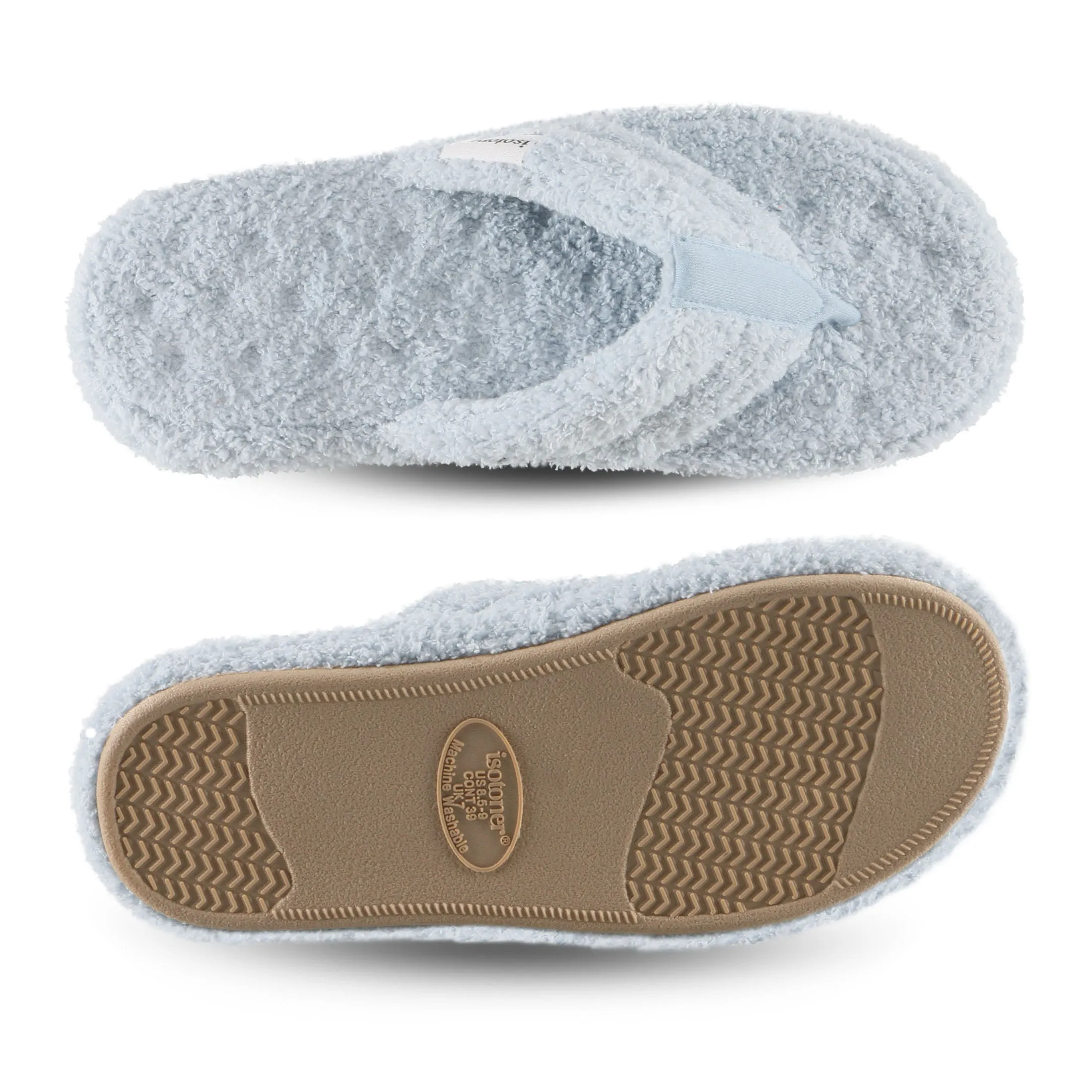 Women's Cozy Plush Joey Thong Slipper with Memory Foam