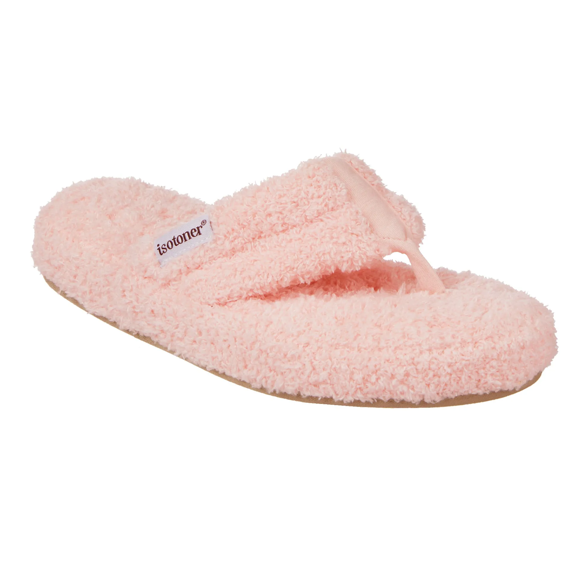 Women's Cozy Plush Joey Thong Slipper with Memory Foam