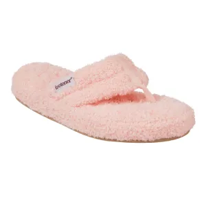 Women's Cozy Plush Joey Thong Slipper with Memory Foam
