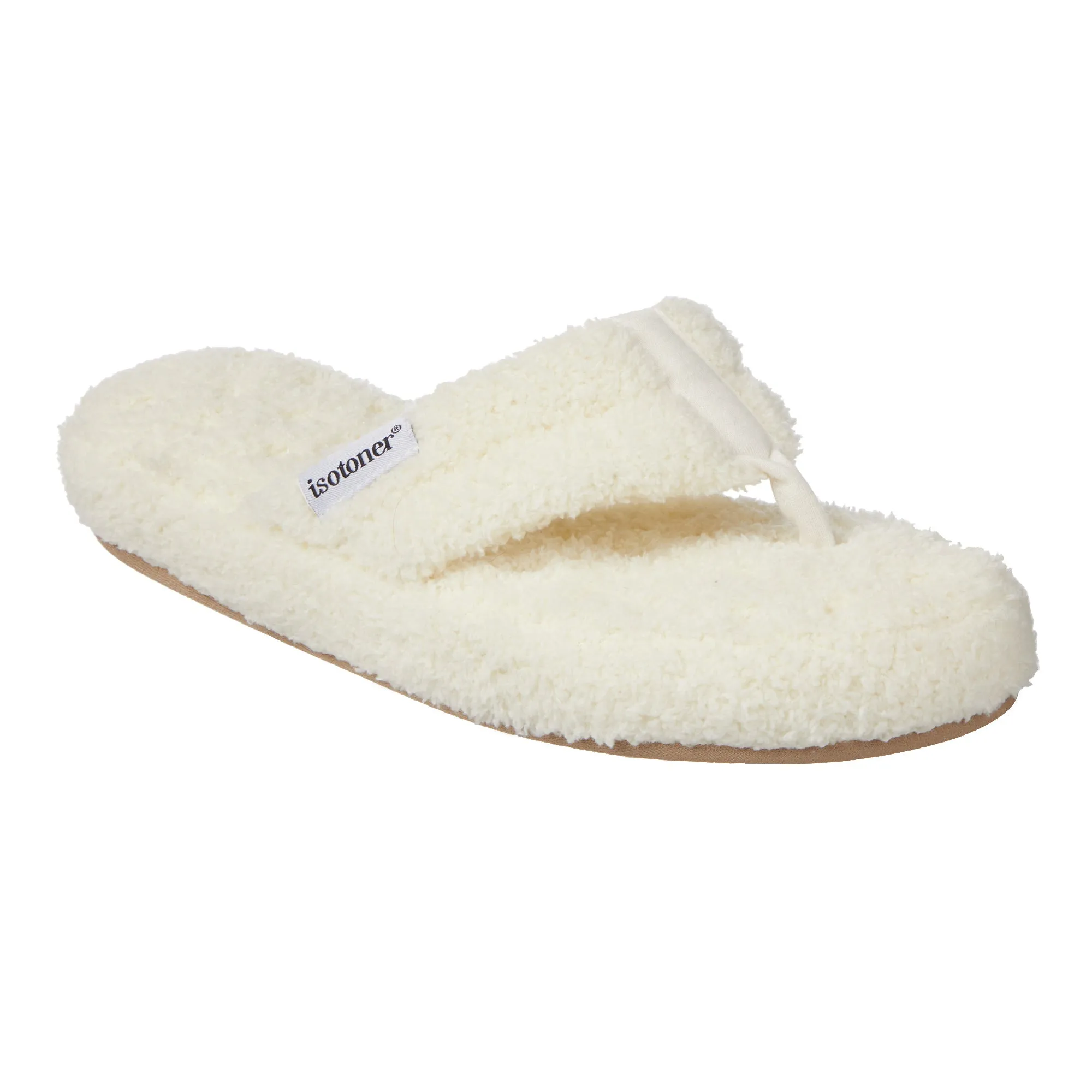 Women's Cozy Plush Joey Thong Slipper with Memory Foam