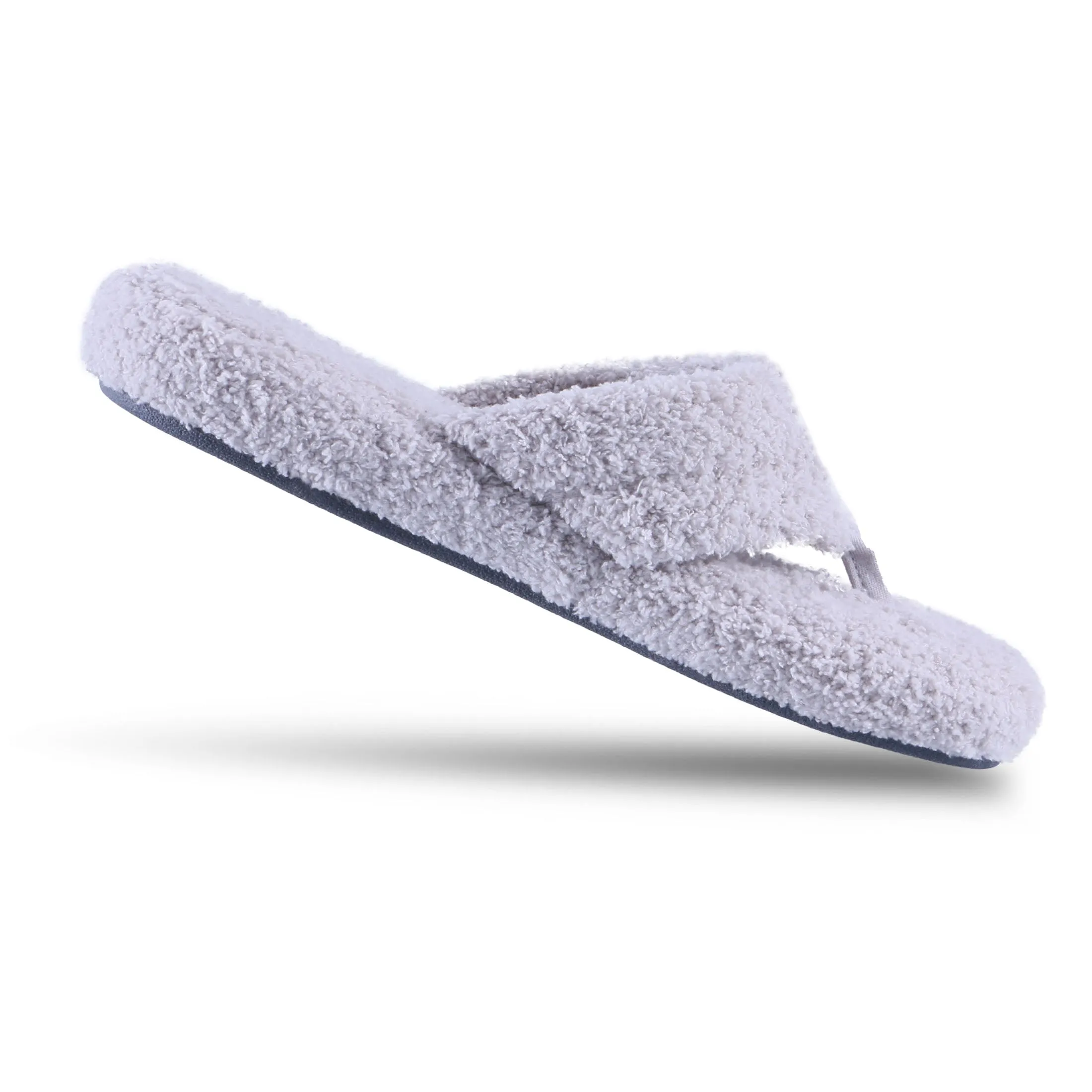 Women's Cozy Plush Joey Thong Slipper with Memory Foam