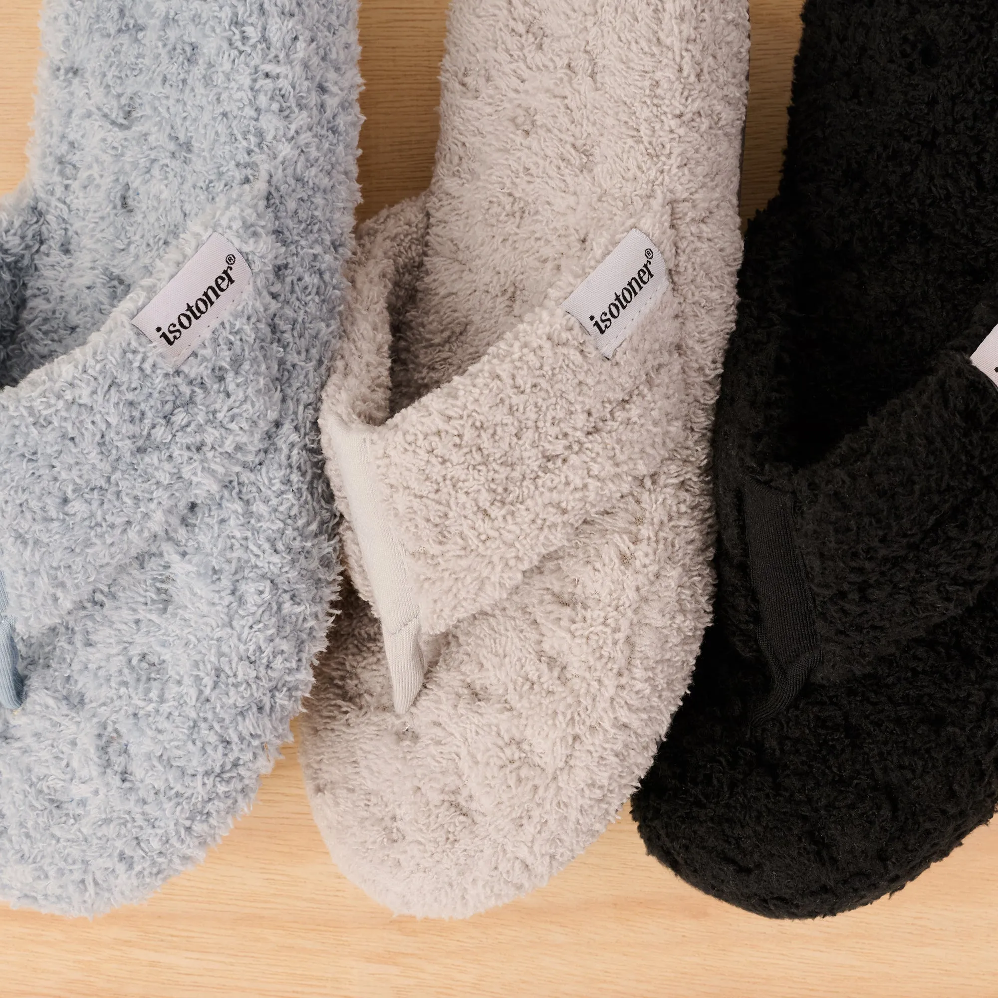 Women's Cozy Plush Joey Thong Slipper with Memory Foam