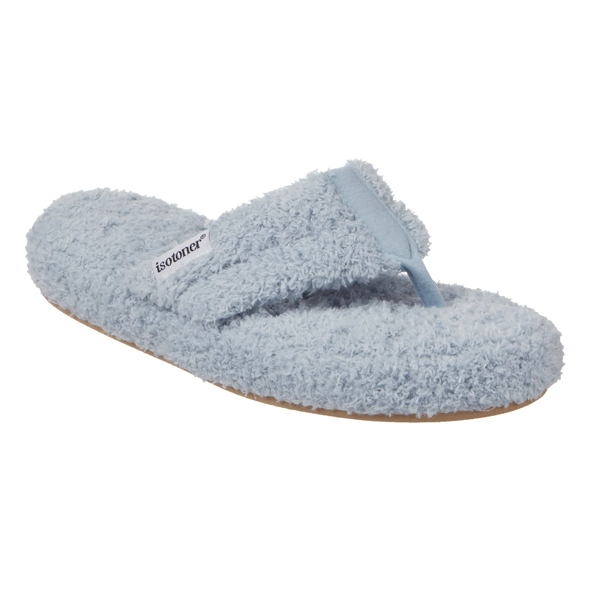Women's Cozy Plush Joey Thong Slipper with Memory Foam