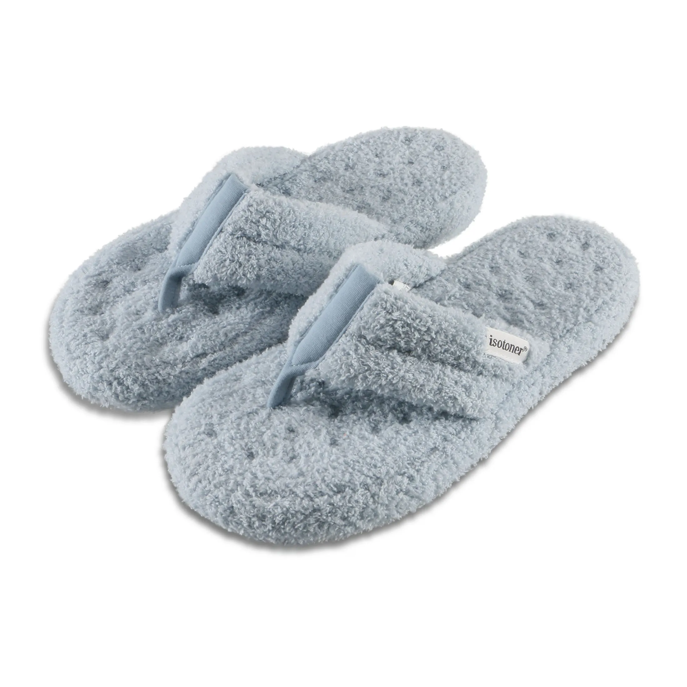 Women's Cozy Plush Joey Thong Slipper with Memory Foam