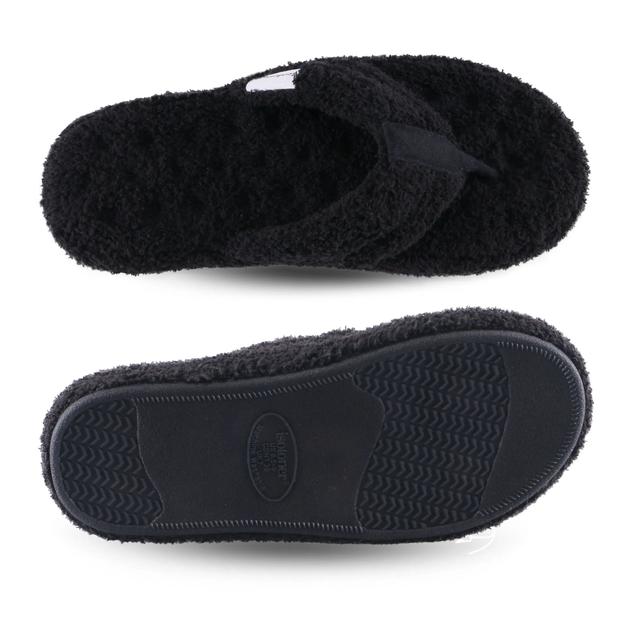 Women's Cozy Plush Joey Thong Slipper with Memory Foam