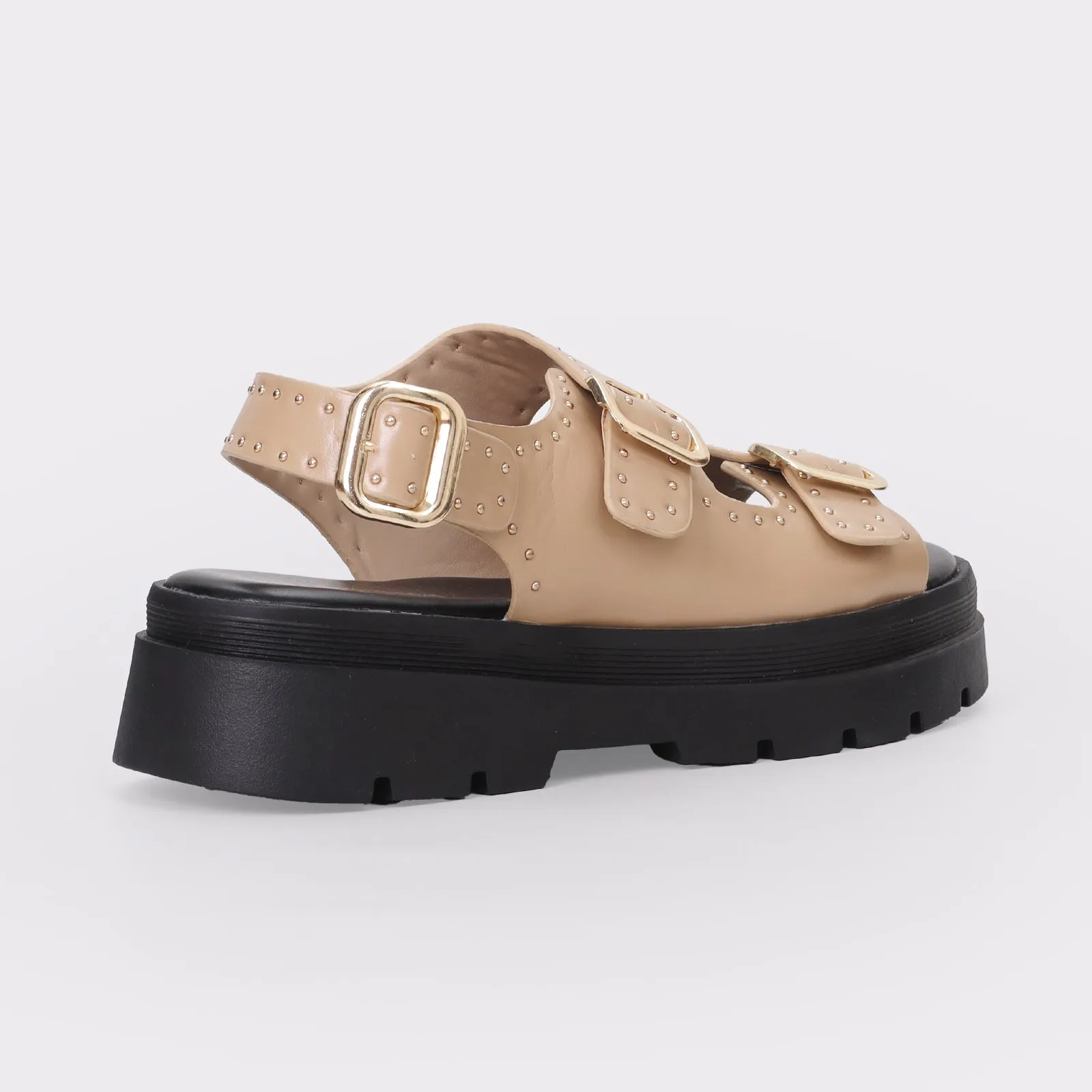 Women's Dual Buckled Sandals