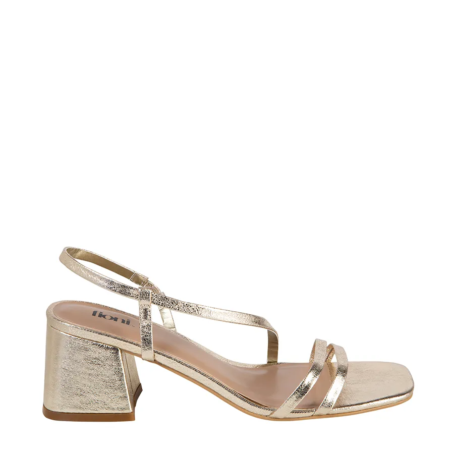 Women's Gladys PU Strappy Low Heel Sandal